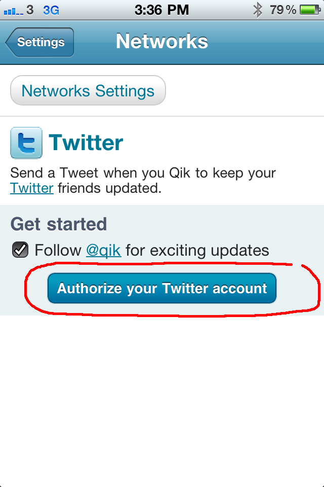 qik - authorize twitter qik - authorize twitter